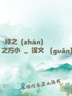 巔峰之戰(zhàn)之方小曉